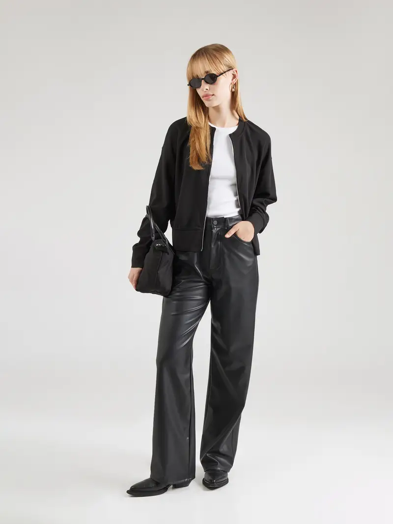 Giacca di felpa nero miniatura 3