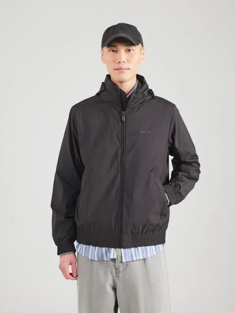 Giacca di mezza stagione nero miniatura 2