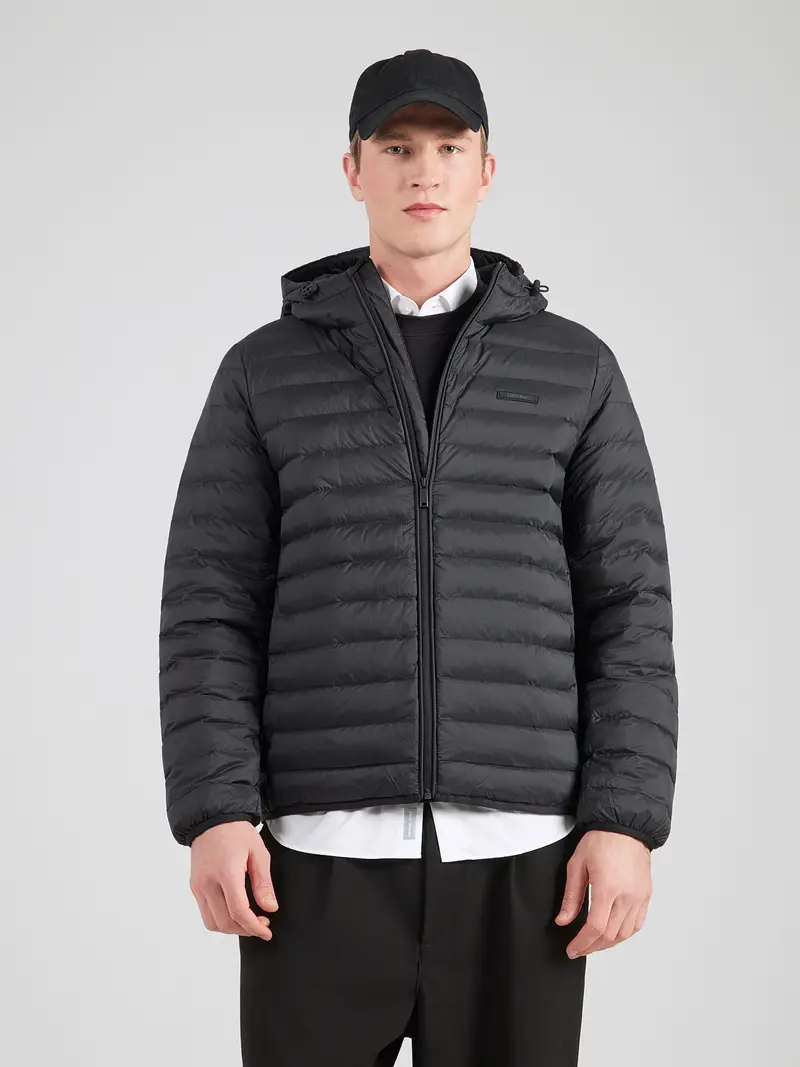 Giacca di mezza stagione nero miniatura 3