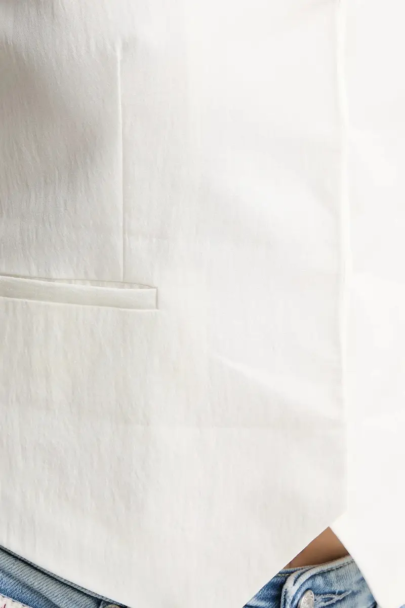 gilet colore beige K20K208242 miniatura 5