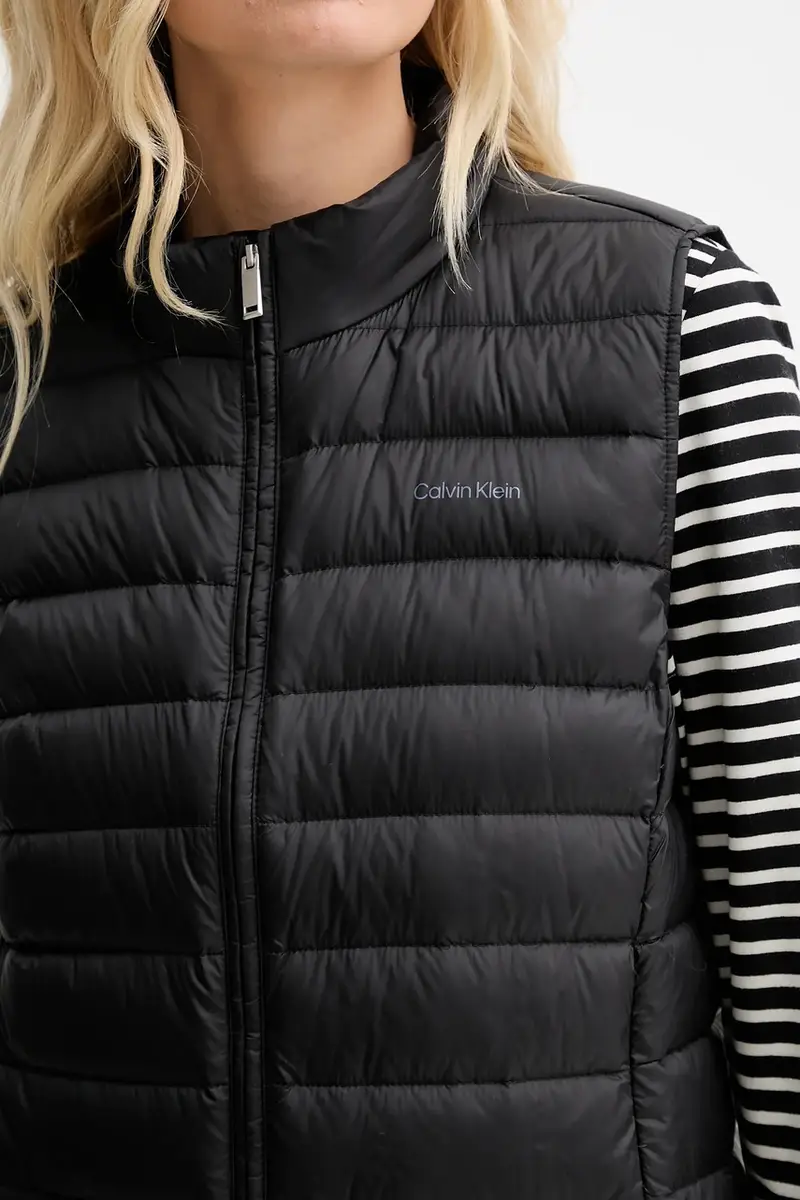 gilet in piuma colore nero LV044C529G miniatura 5