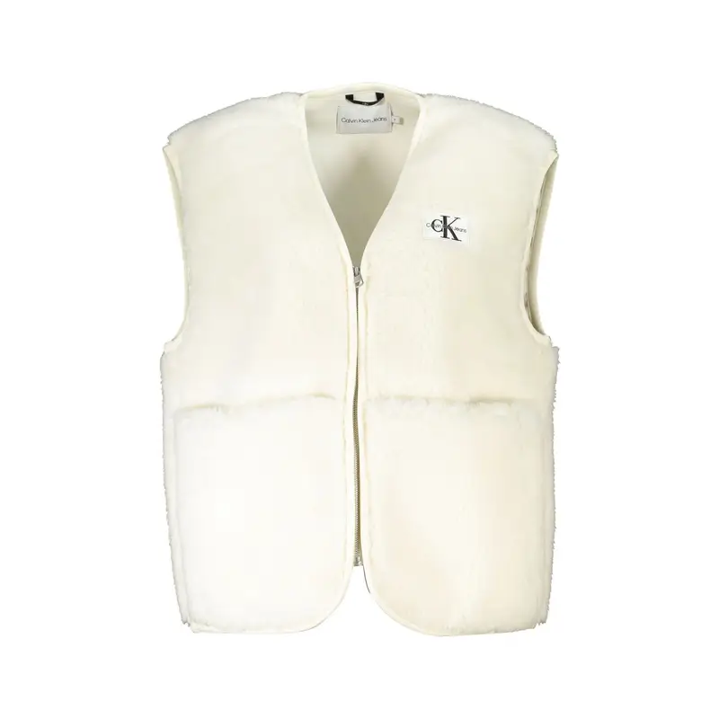 Giubbotto Donna Bianco Logo