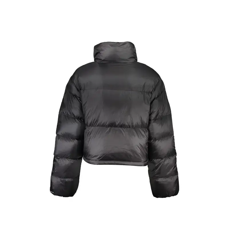 Giubbotto Maniche Lunghe Donna Nero Stampa Logo miniatura 2