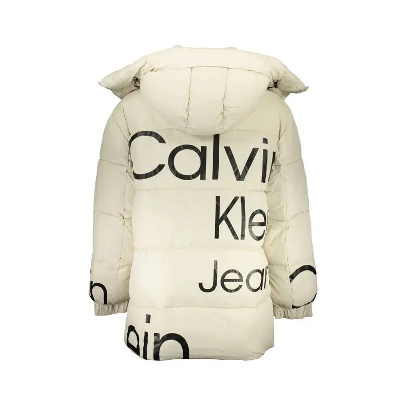 Giubbotto Maniche Lunghe Uomo Beige Cappuccio Removibile miniatura 2