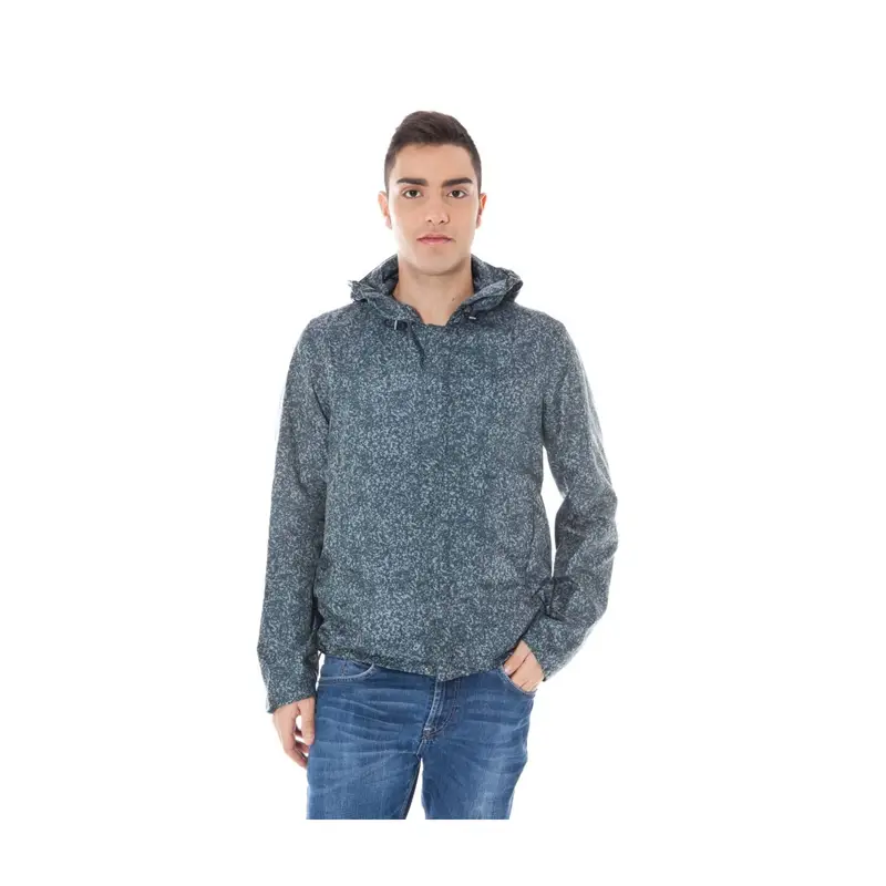 Giubbotto Maniche Lunghe Uomo Grigio Zip