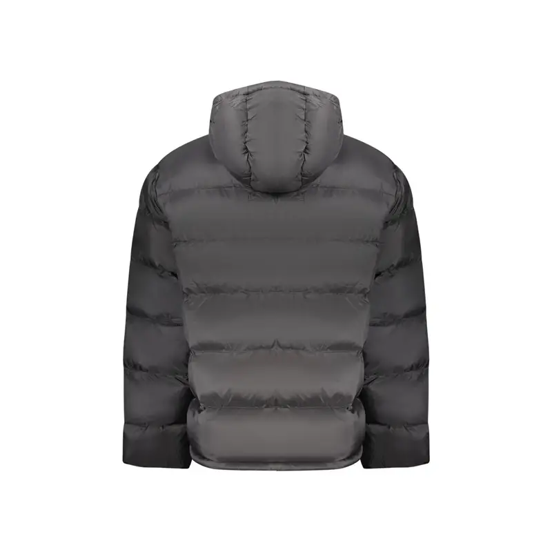 Calvin Klein Giubbotto Uomo Nero con Cappuccio Removibile miniatura 2