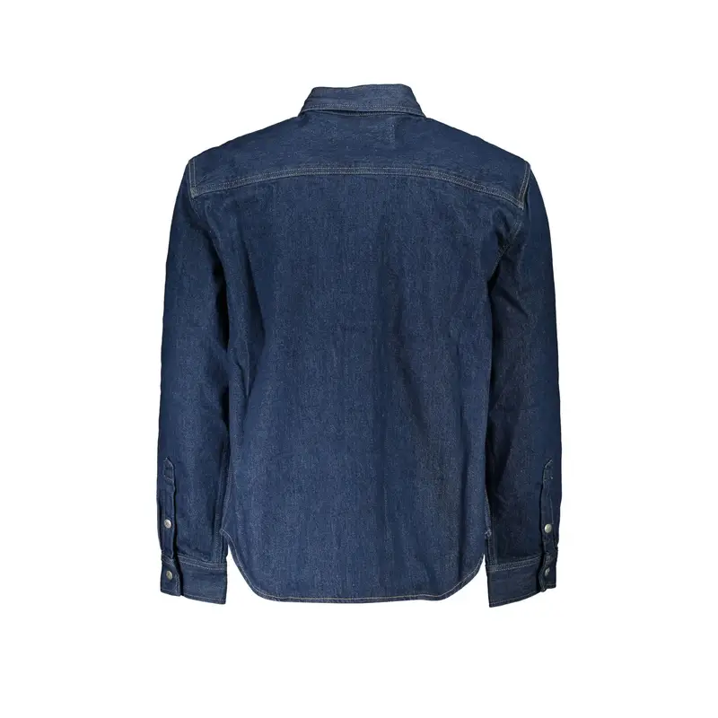 Giubbotto Uomo Blu Logo miniatura 2