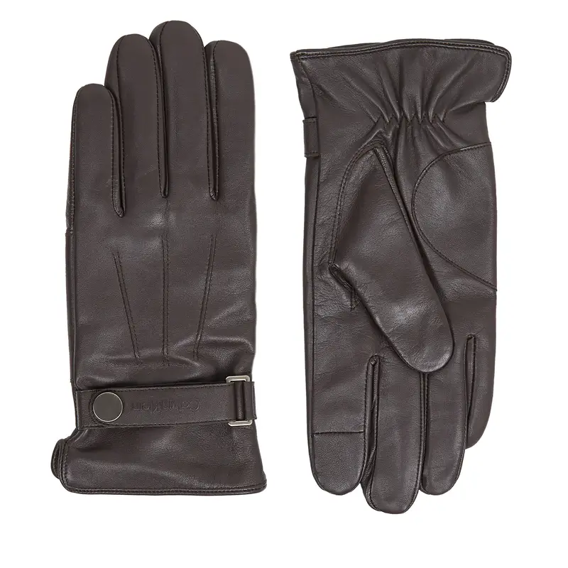 Calvin Klein Guanti Uomo Marrone 2773897