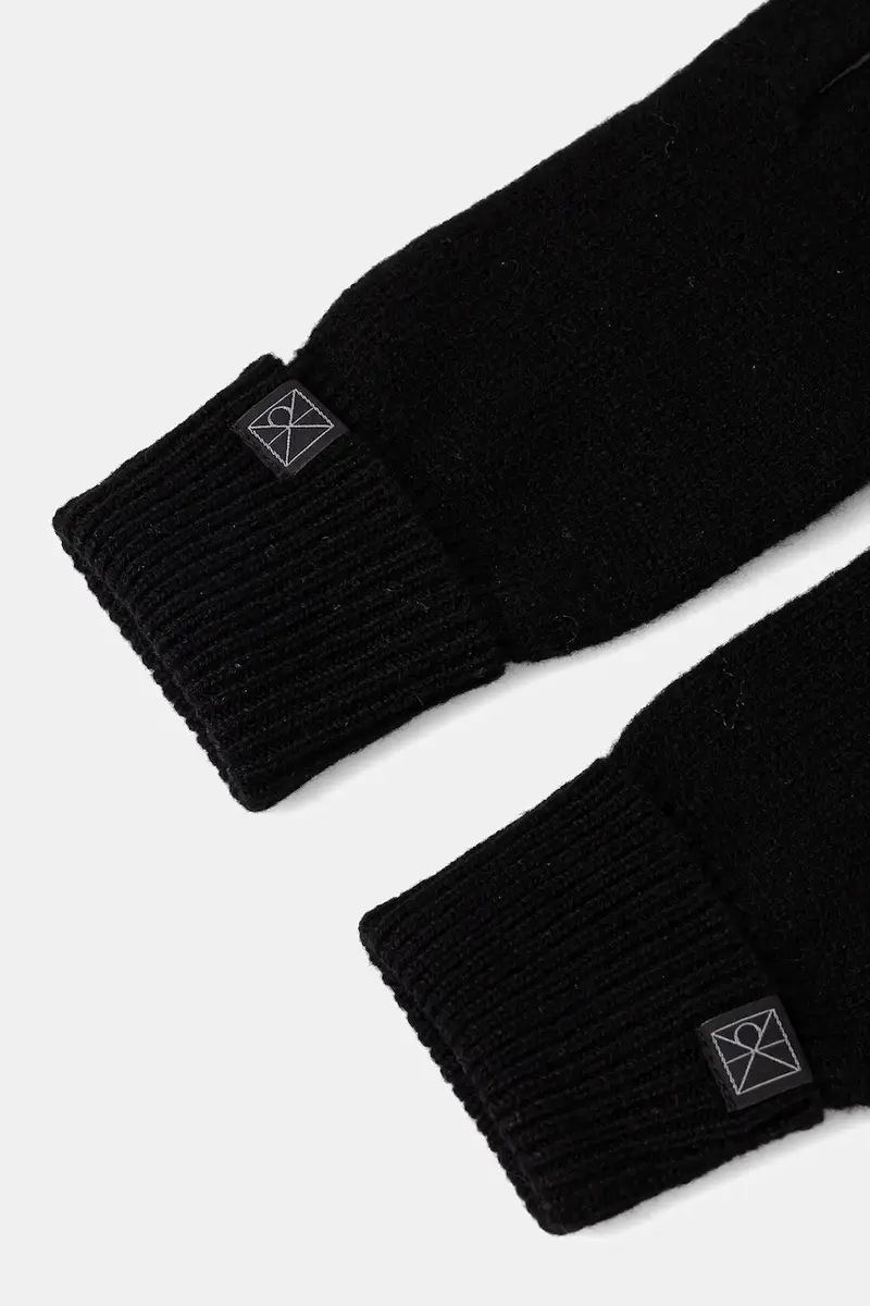 Calvin Klein Guanti Uomo Nero 3778189 miniatura 2