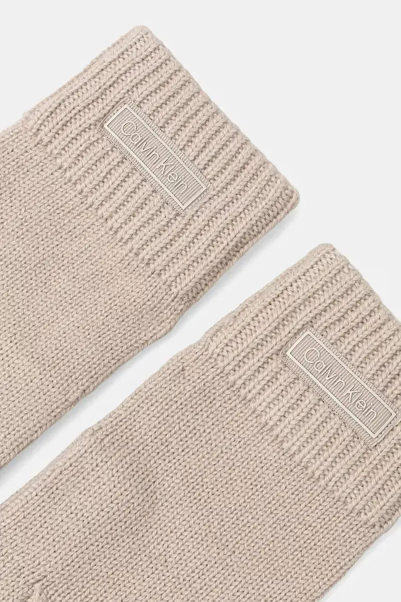 Calvin Klein Guanti Uomo Beige 3574733 miniatura 2