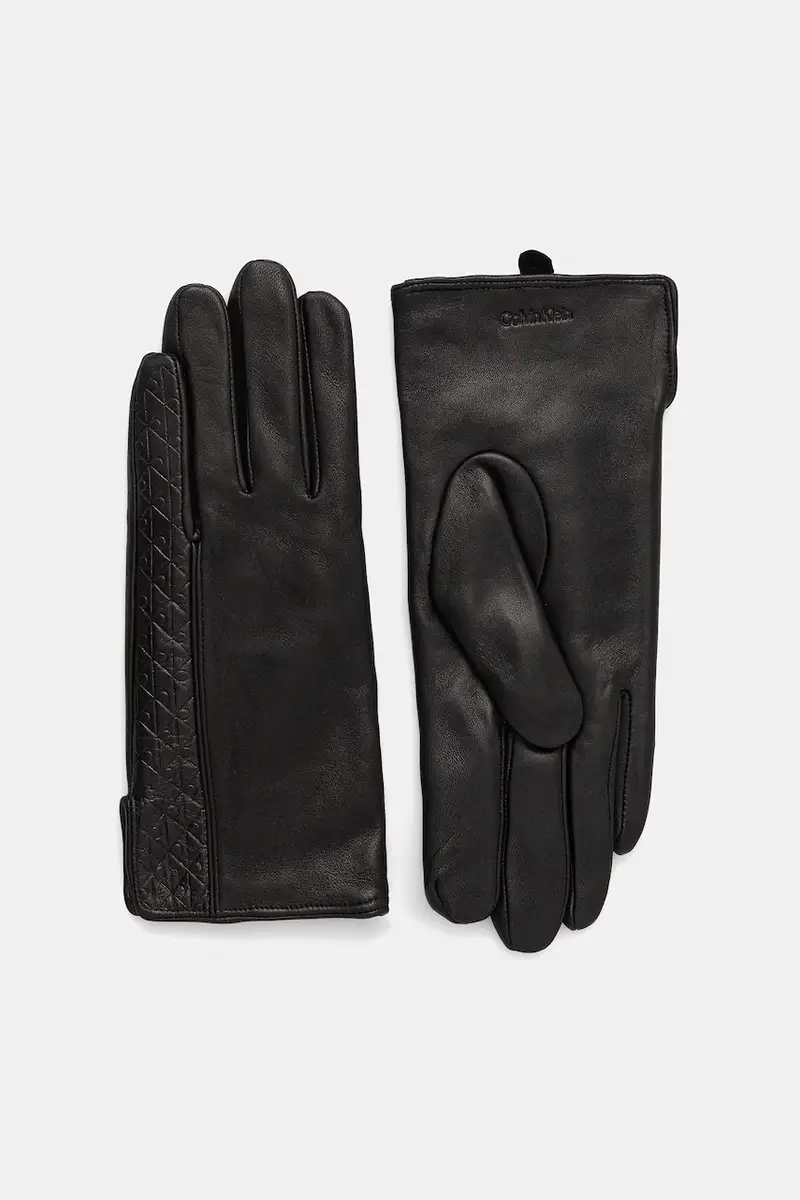 Calvin Klein Guanti Donna Nero 3646402
