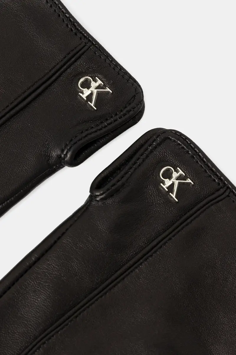 Calvin Klein Guanti Donna Nero 3646496 miniatura 2