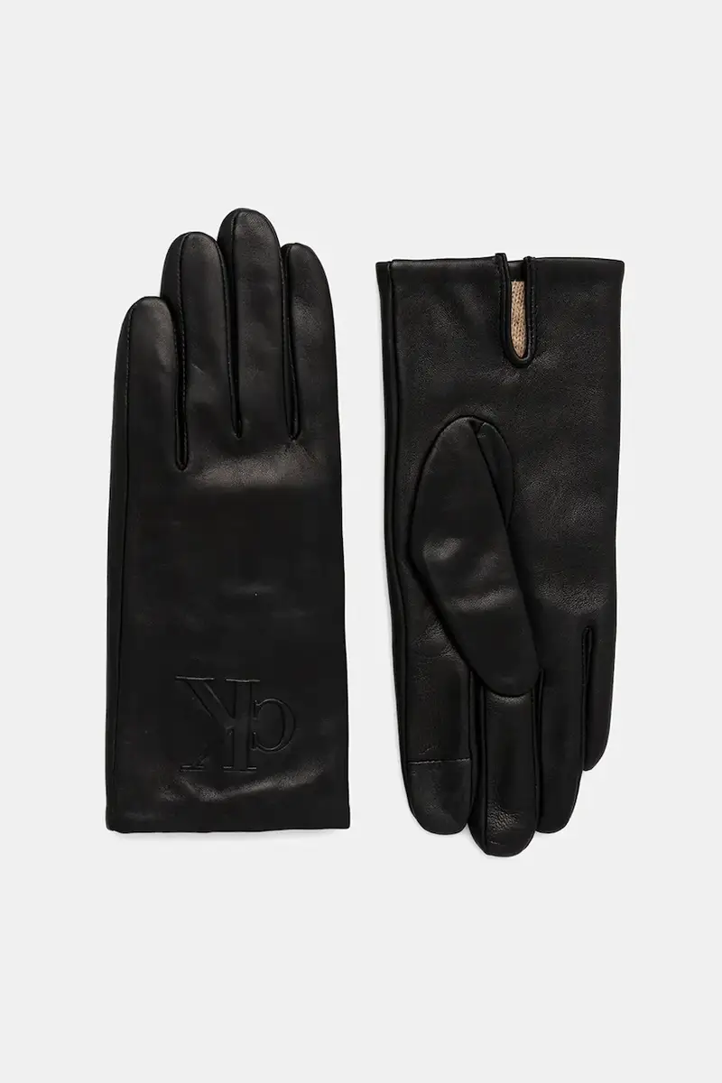 Calvin Klein Guanti Donna Nero 3646498