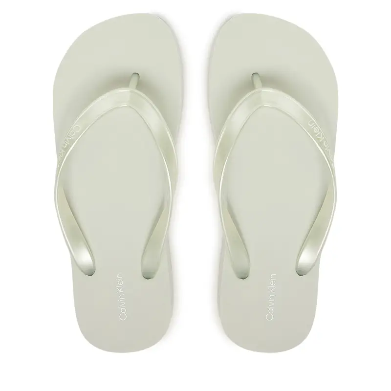 Infradito Calvin Klein Flatform Flip Flop Met Tpu HW0HW03120 Celeste