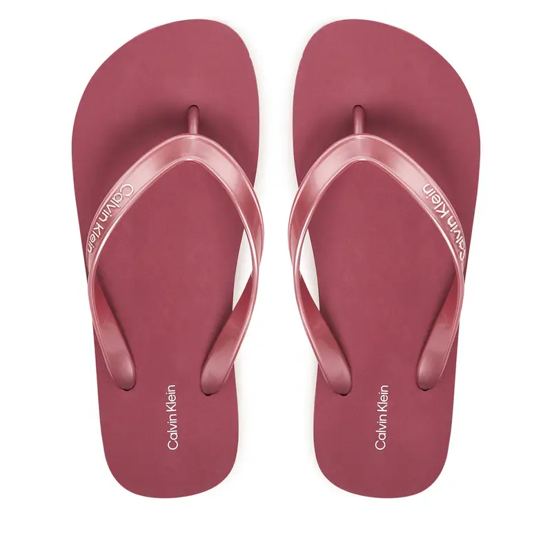 Infradito Calvin Klein Flatform Flip Flop Met Tpu HW0HW03120 Rosa