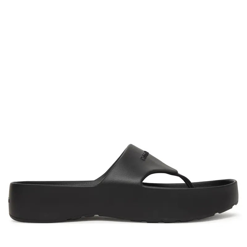 Infradito Calvin Klein One Piece Eva Flip Flop Thong HW0HW02957 Nero