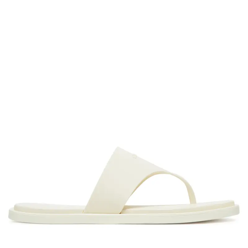 Infradito Calvin Klein Toepost Tpu Slide HW0HW02836 Écru Écru