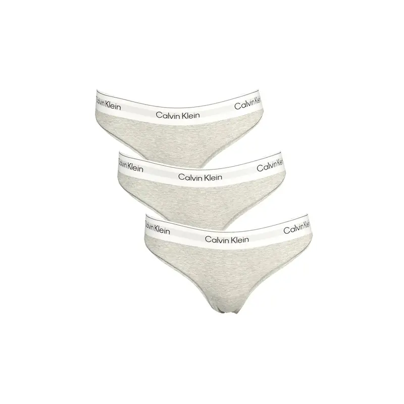 Intimo Perizoma Donna Grigio Stampa Logo