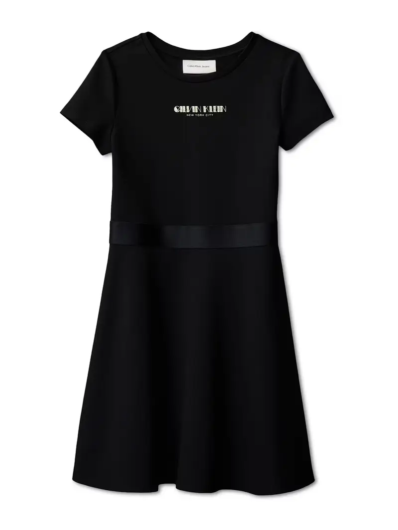 Abito beige chiaro / nero