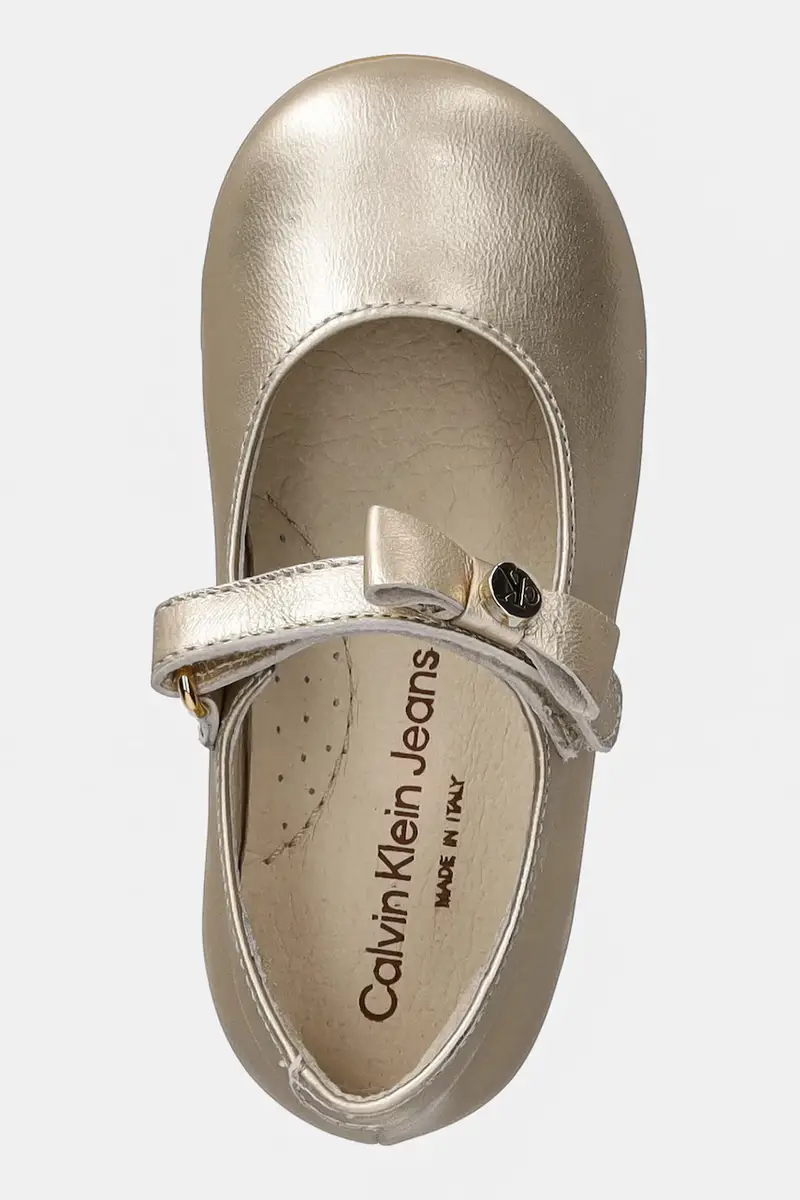 Calvin Klein Jeans Ballerine Bambino Oro 3338050 miniatura 4