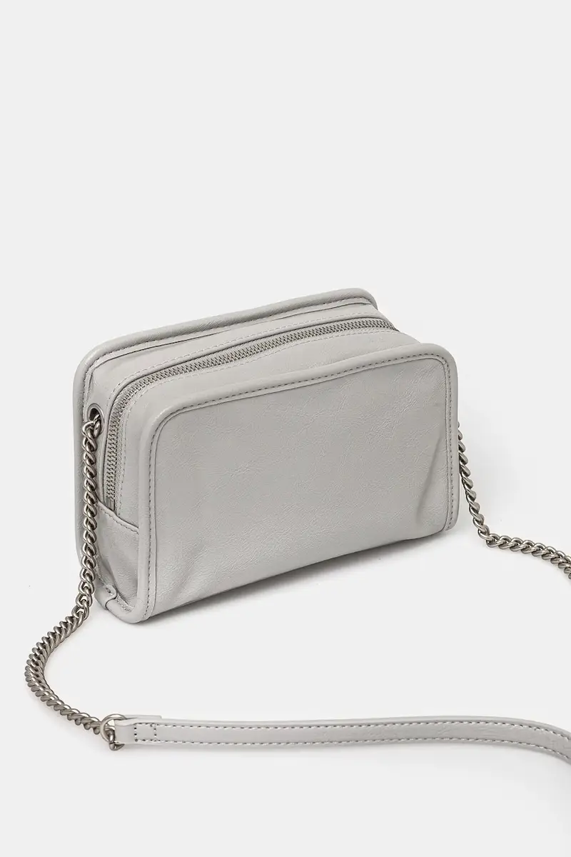 borsetta colore grigio K60K613047 miniatura 3