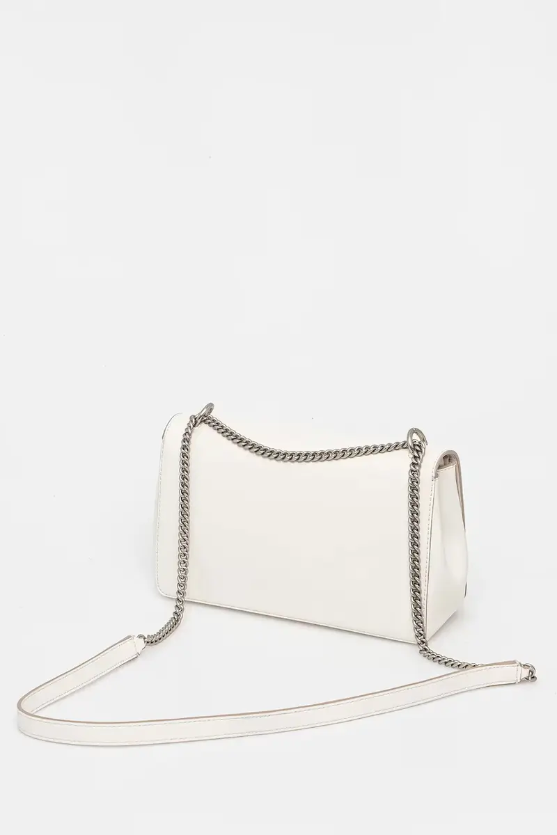 borsetta colore nero LV04K3035G Bianco miniatura 3