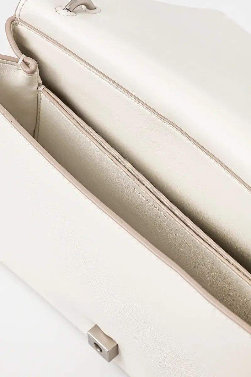 borsetta colore nero LV04K3035G Bianco miniatura 5