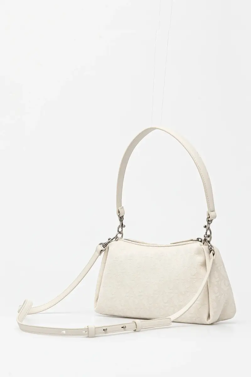 borsetta colore nero LV04K3142G Beige miniatura 3