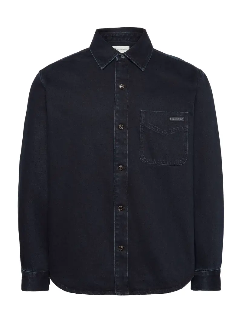 Camicia '90S' blu notte