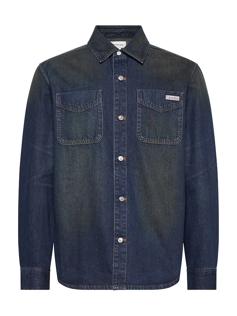 Camicia '90S' blu scuro