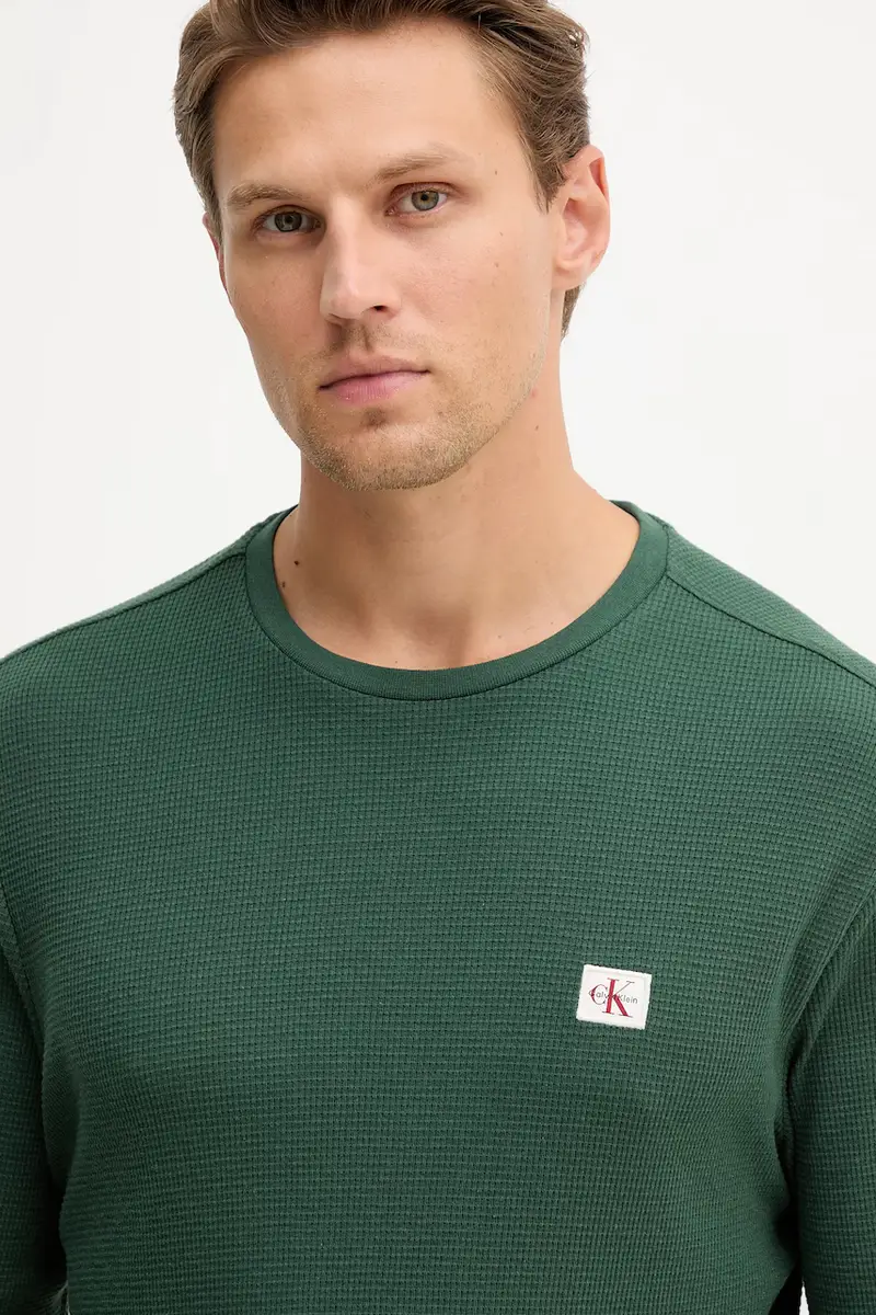 camicia a maniche lunghe uomo colore beige LV040EM217 Verde miniatura 4