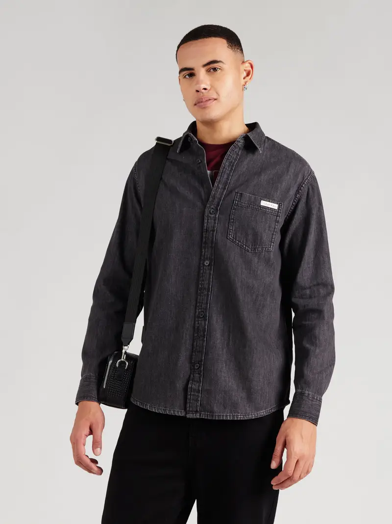 Camicia CLASSIC nero denim miniatura 2