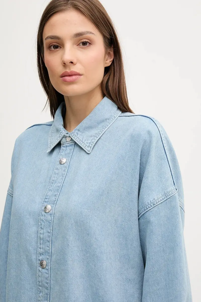 Calvin Klein Jeans Jeans Donna Blu 3582261 miniatura 4