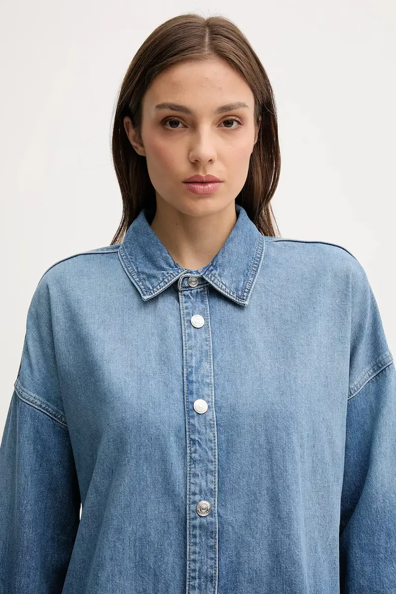 Calvin Klein Jeans Jeans Donna Blu 2982588 miniatura 4