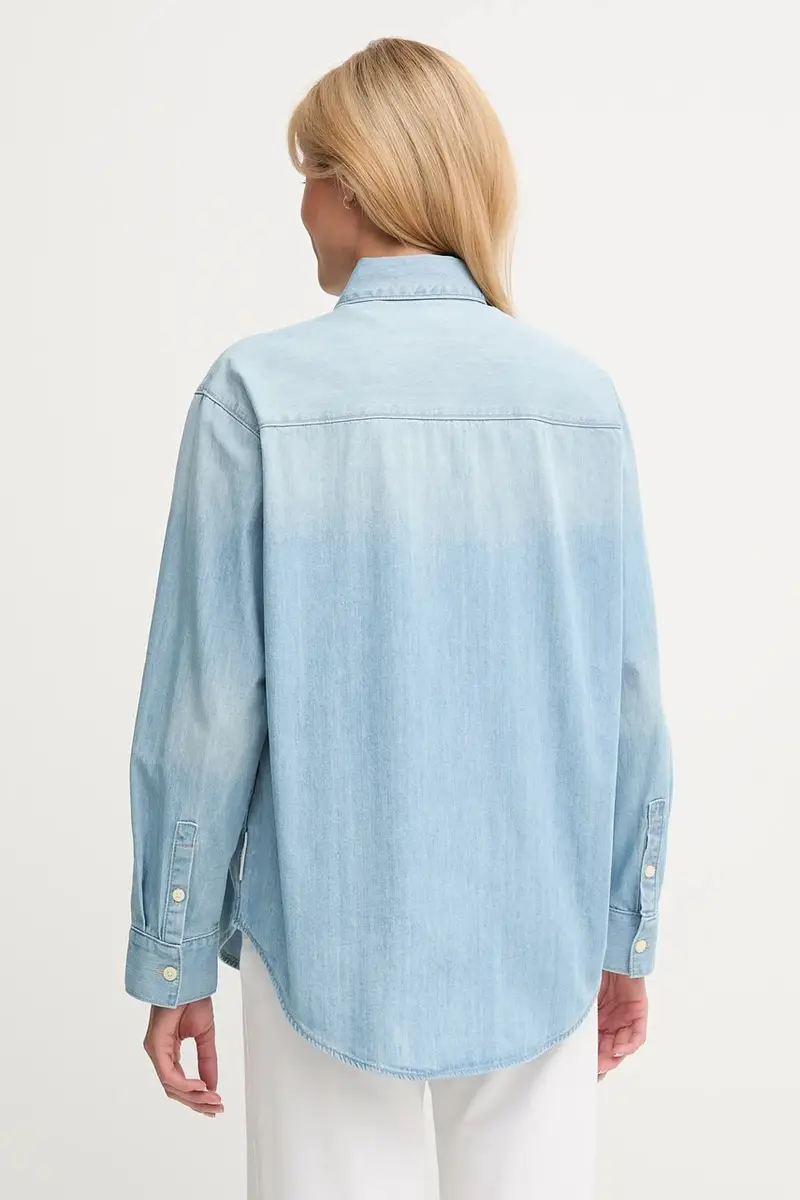 Calvin Klein Jeans Jeans Donna Blu 3582015 miniatura 3