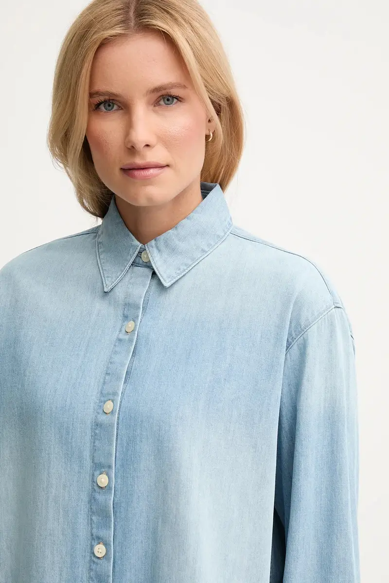 Calvin Klein Jeans Jeans Donna Blu 3582015 miniatura 4