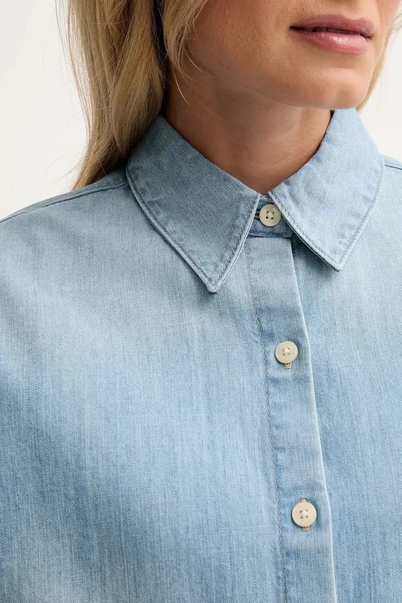 Calvin Klein Jeans Jeans Donna Blu 3582015 miniatura 5