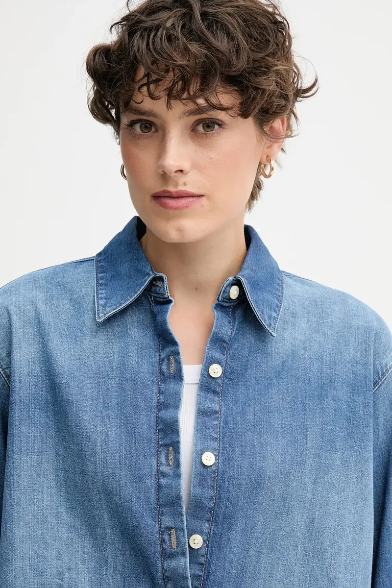 Calvin Klein Jeans Jeans Donna Blu 3766996 miniatura 4