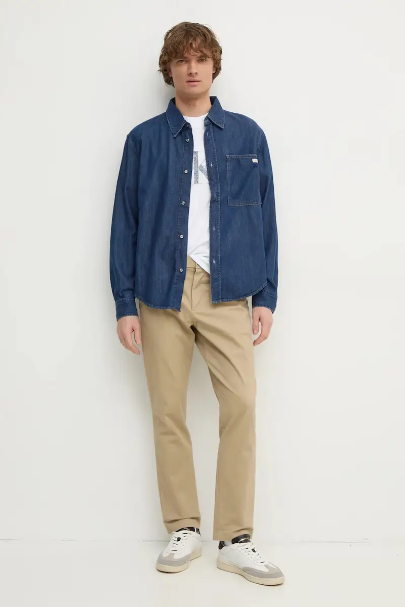 Calvin Klein Jeans Jeans Uomo Blu 3312188 miniatura 2