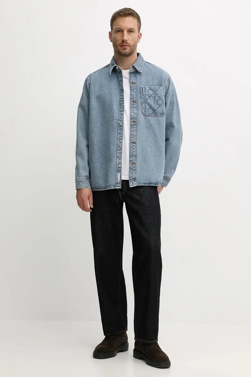 Calvin Klein Jeans Jeans Uomo Blu 3766964 miniatura 2