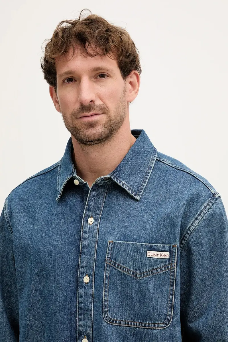 Calvin Klein Jeans Jeans Uomo Blu 3133001 miniatura 4