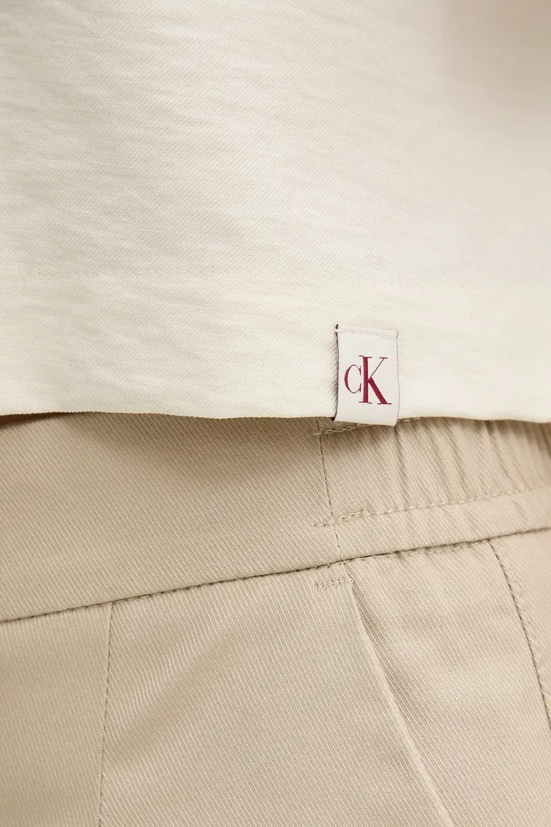 camicia donna colore beige J20J225353 miniatura 5