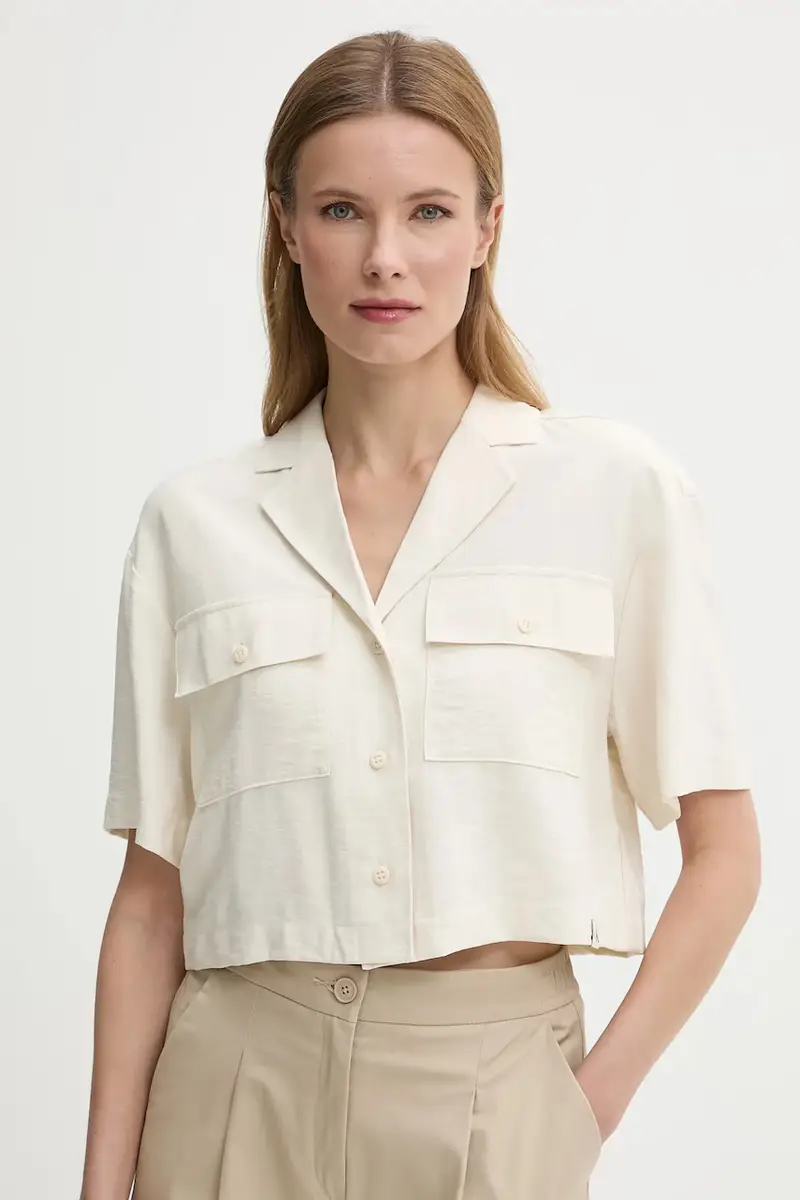 camicia donna colore beige J20J225353