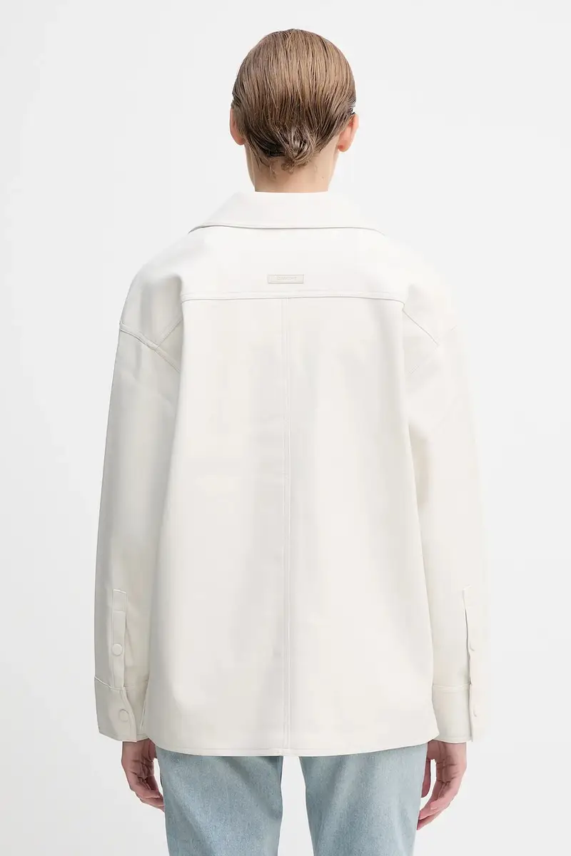 camicia donna colore beige LV044D165G miniatura 3