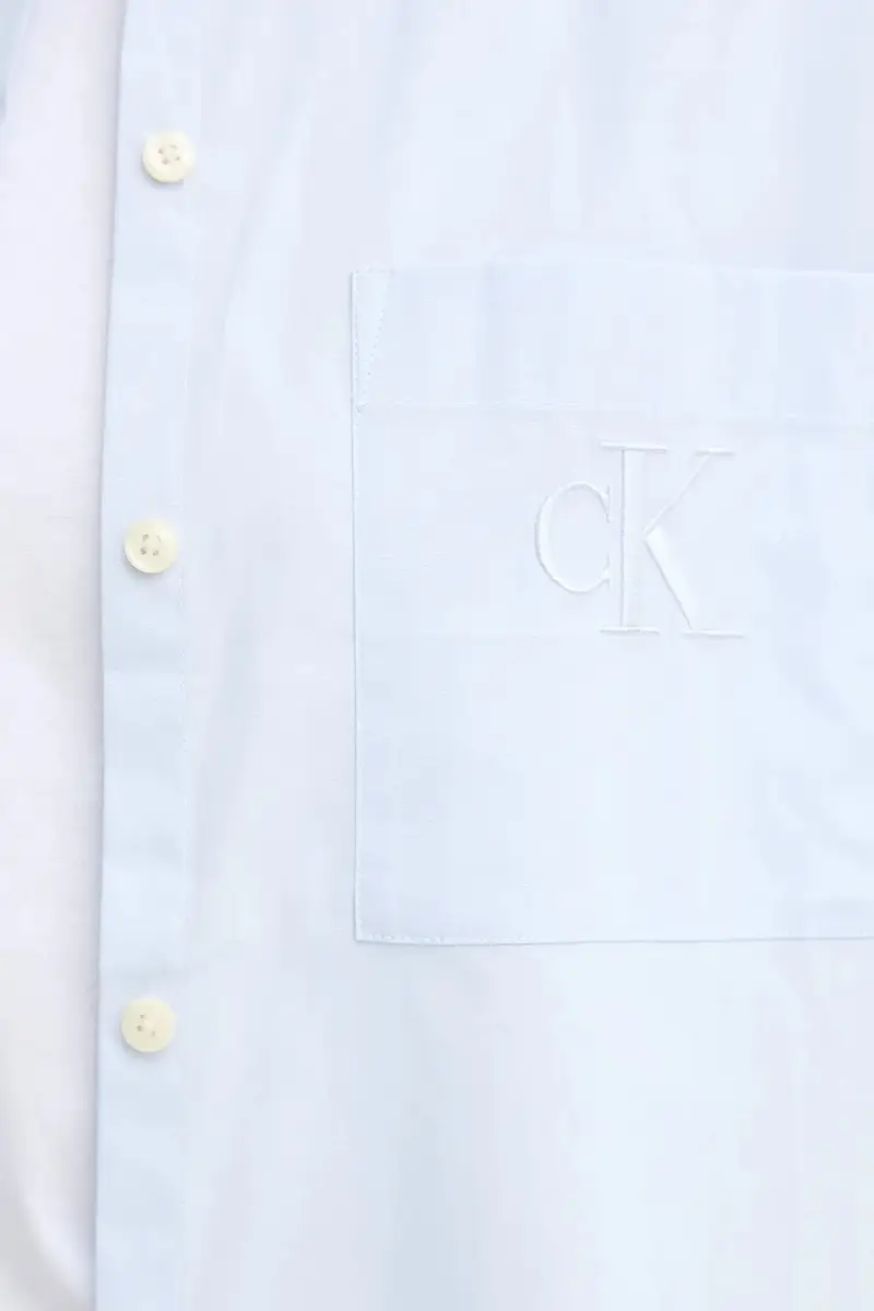 camicia donna colore bianco LV047C143G Blu miniatura 5