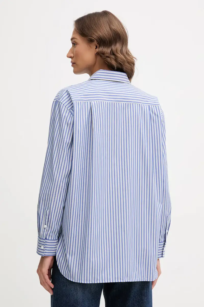 camicia donna colore blu LV044D170G miniatura 3