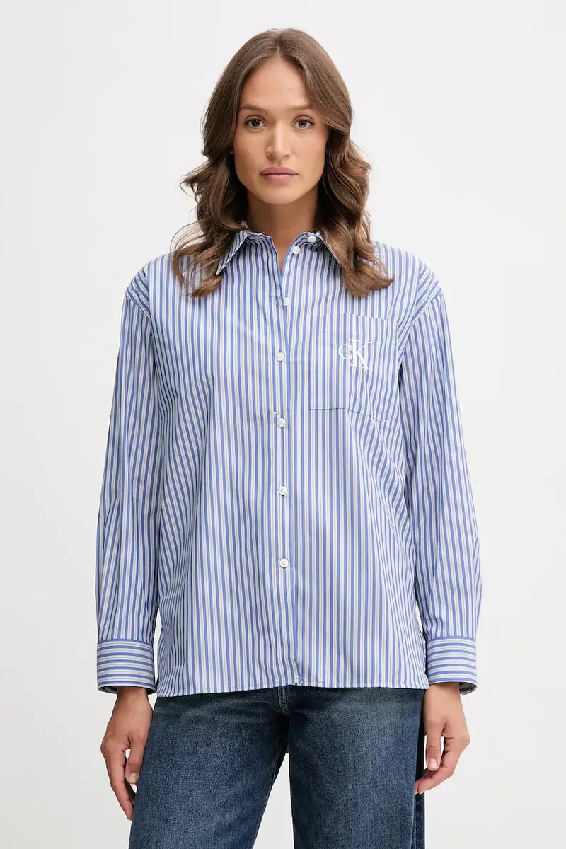 camicia donna colore blu LV044D170G