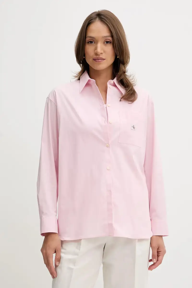 camicia donna colore rosa LV047C143G