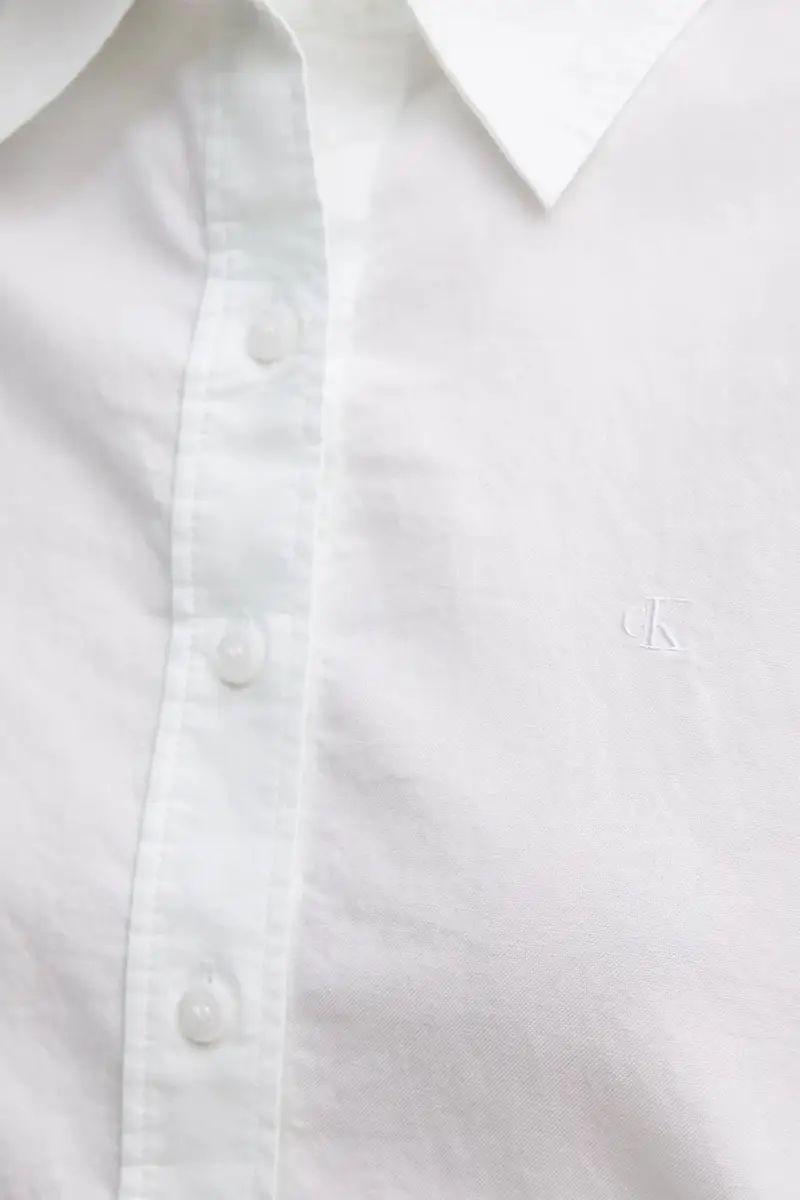 camicia in cotone donna colore beige J20J225079 miniatura 5