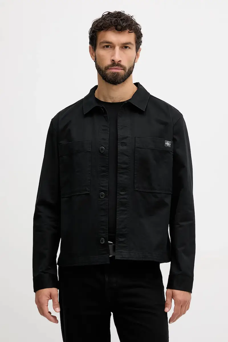 camicia in cotone uomo colore nero LV04RD110G